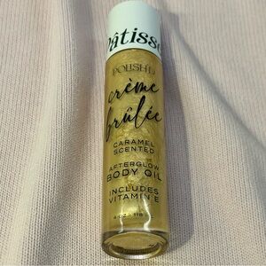 Polish'd Caramel Crème Brûlée Afterglow Body Oil 4oz Tinted Shimmer HTF Anthro